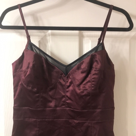 Dynamite Burgundy Dress - Picture 5 of 6